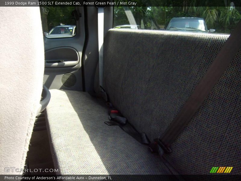 Forest Green Pearl / Mist Gray 1999 Dodge Ram 1500 SLT Extended Cab