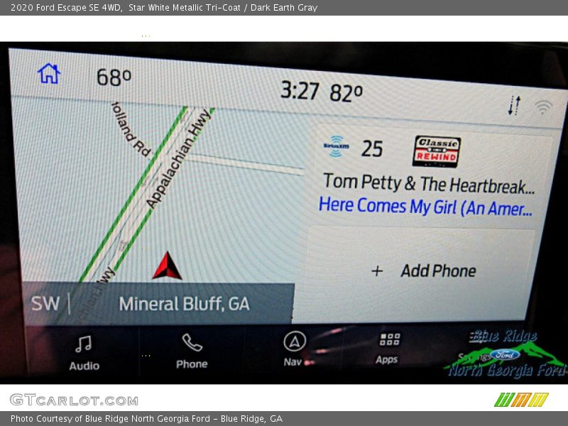 Star White Metallic Tri-Coat / Dark Earth Gray 2020 Ford Escape SE 4WD