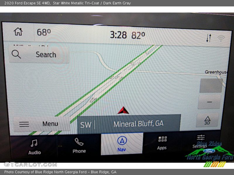 Star White Metallic Tri-Coat / Dark Earth Gray 2020 Ford Escape SE 4WD