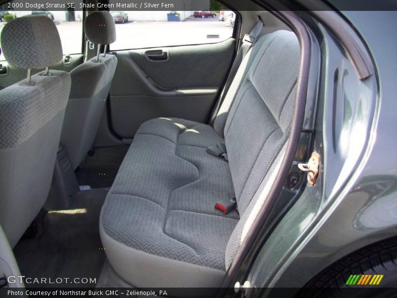 Shale Green Metallic / Silver Fern 2000 Dodge Stratus SE