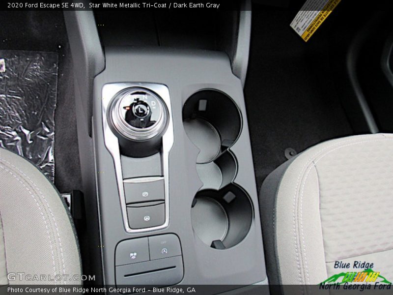 Star White Metallic Tri-Coat / Dark Earth Gray 2020 Ford Escape SE 4WD