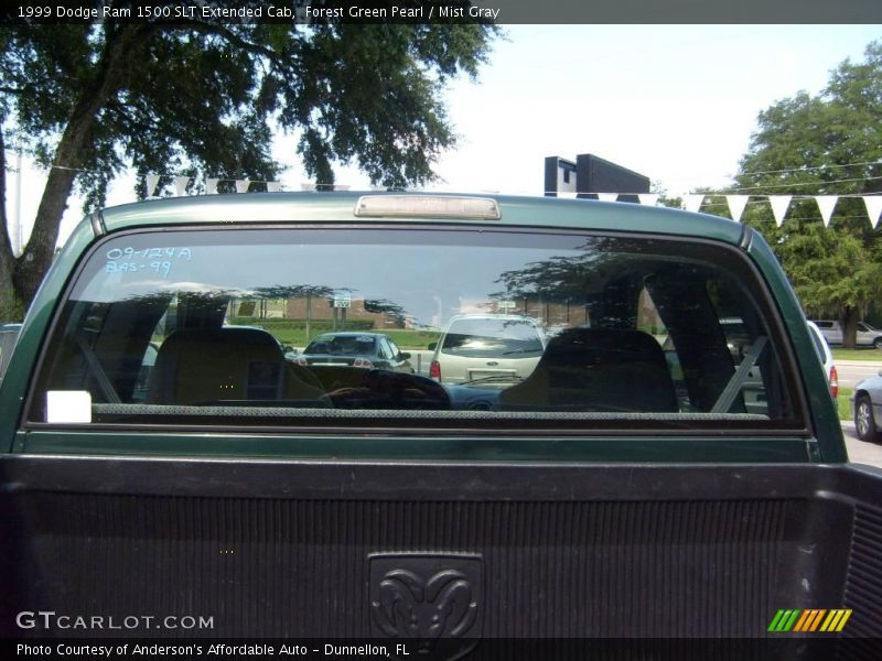 Forest Green Pearl / Mist Gray 1999 Dodge Ram 1500 SLT Extended Cab