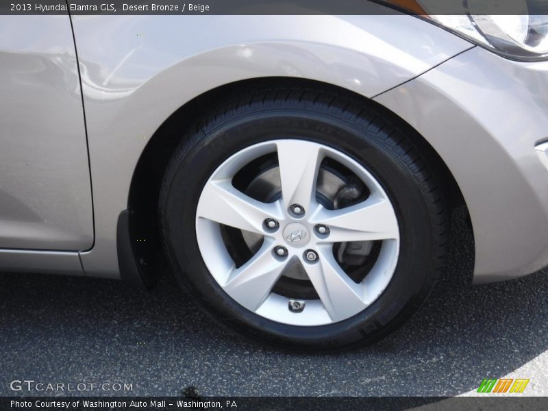 Desert Bronze / Beige 2013 Hyundai Elantra GLS