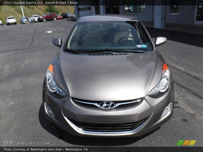 Desert Bronze / Beige 2013 Hyundai Elantra GLS