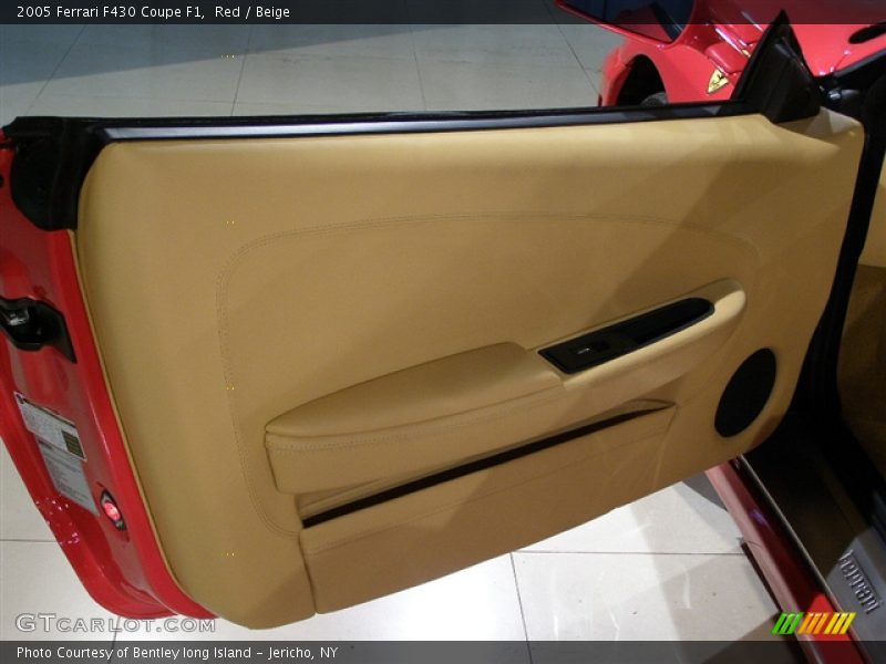 Red / Beige 2005 Ferrari F430 Coupe F1