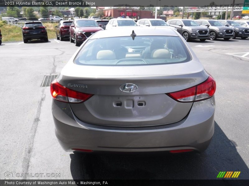 Desert Bronze / Beige 2013 Hyundai Elantra GLS