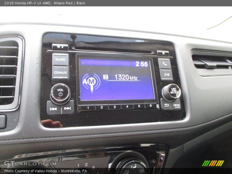 Milano Red / Black 2018 Honda HR-V LX AWD