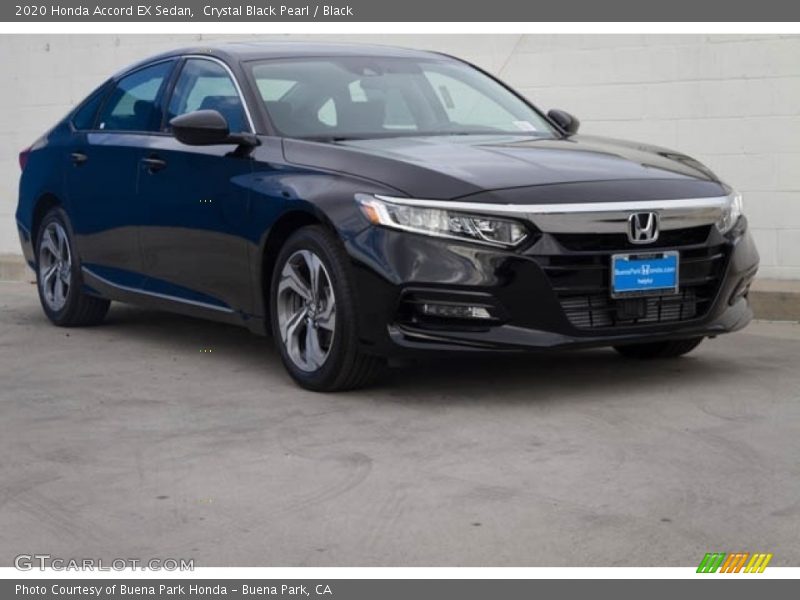 Crystal Black Pearl / Black 2020 Honda Accord EX Sedan