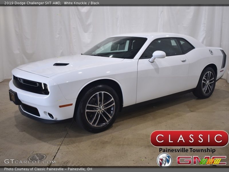 White Knuckle / Black 2019 Dodge Challenger SXT AWD