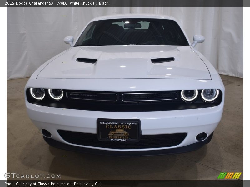 White Knuckle / Black 2019 Dodge Challenger SXT AWD