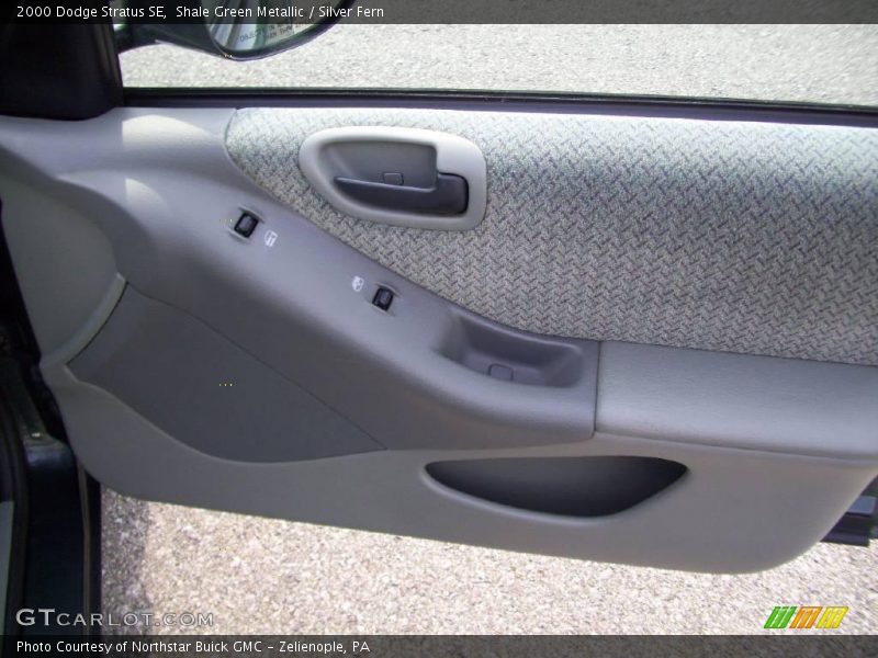 Shale Green Metallic / Silver Fern 2000 Dodge Stratus SE