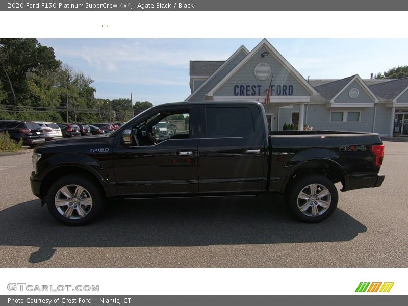Agate Black / Black 2020 Ford F150 Platinum SuperCrew 4x4