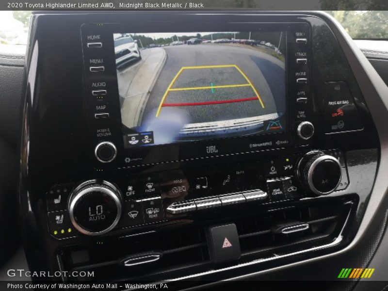 Midnight Black Metallic / Black 2020 Toyota Highlander Limited AWD