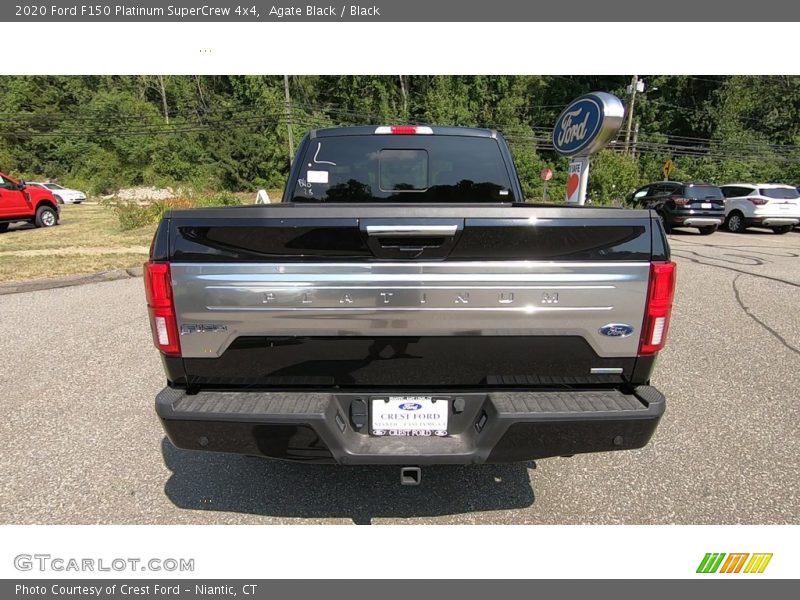 Agate Black / Black 2020 Ford F150 Platinum SuperCrew 4x4
