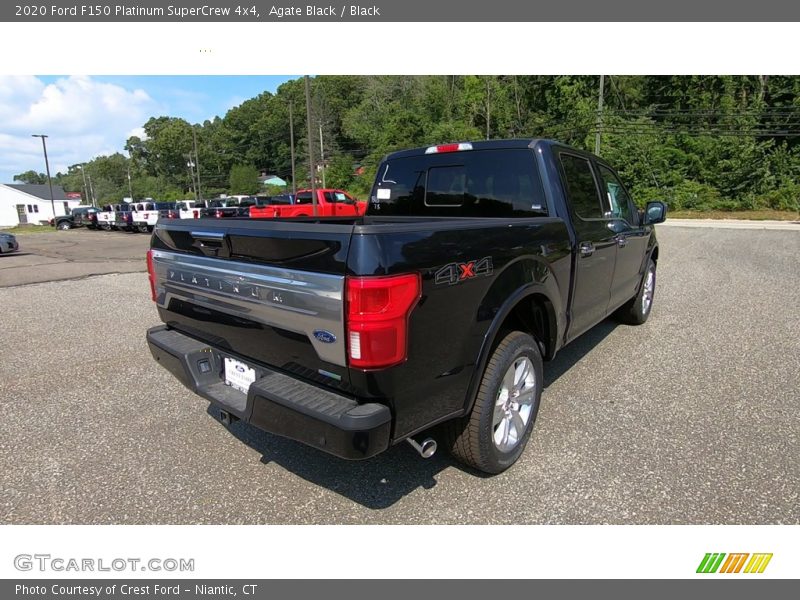 Agate Black / Black 2020 Ford F150 Platinum SuperCrew 4x4