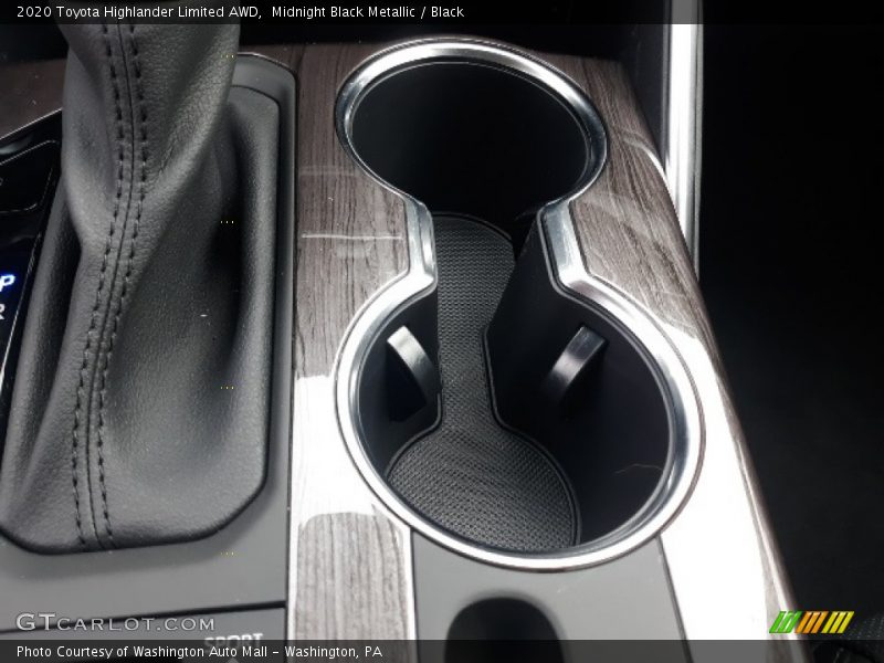 Midnight Black Metallic / Black 2020 Toyota Highlander Limited AWD