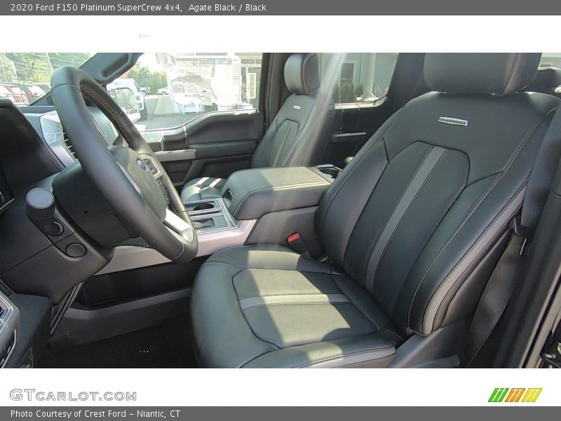 Agate Black / Black 2020 Ford F150 Platinum SuperCrew 4x4