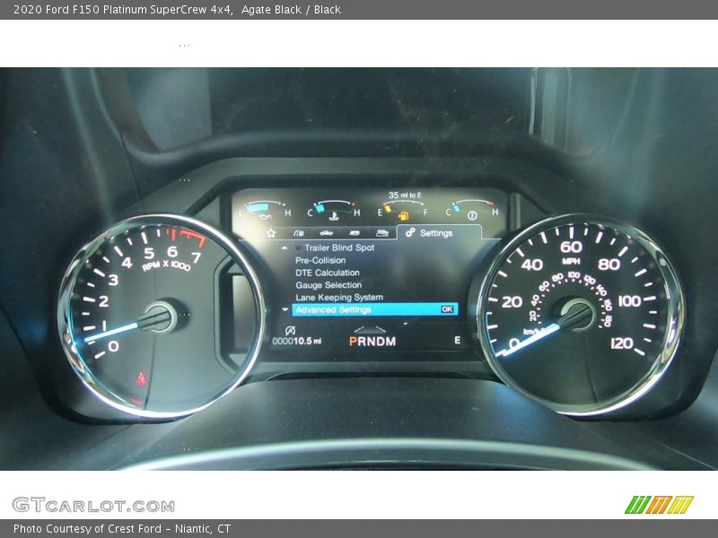 Agate Black / Black 2020 Ford F150 Platinum SuperCrew 4x4