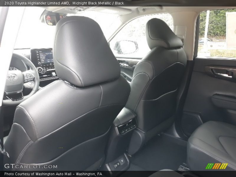 Midnight Black Metallic / Black 2020 Toyota Highlander Limited AWD