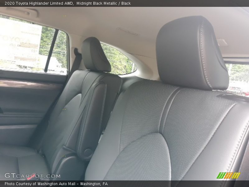 Midnight Black Metallic / Black 2020 Toyota Highlander Limited AWD