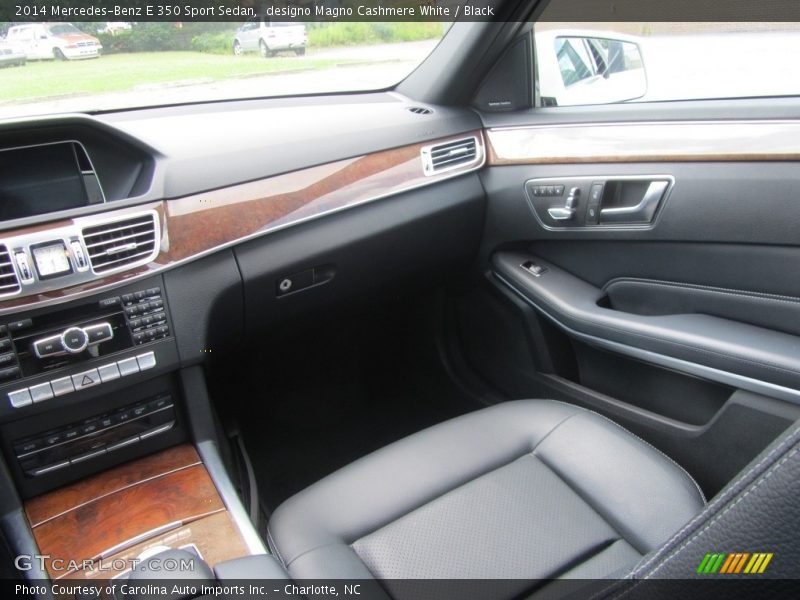 designo Magno Cashmere White / Black 2014 Mercedes-Benz E 350 Sport Sedan