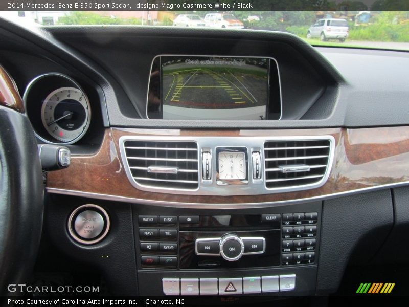 designo Magno Cashmere White / Black 2014 Mercedes-Benz E 350 Sport Sedan