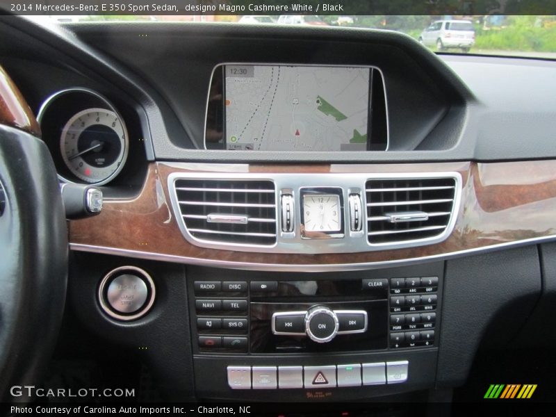 designo Magno Cashmere White / Black 2014 Mercedes-Benz E 350 Sport Sedan