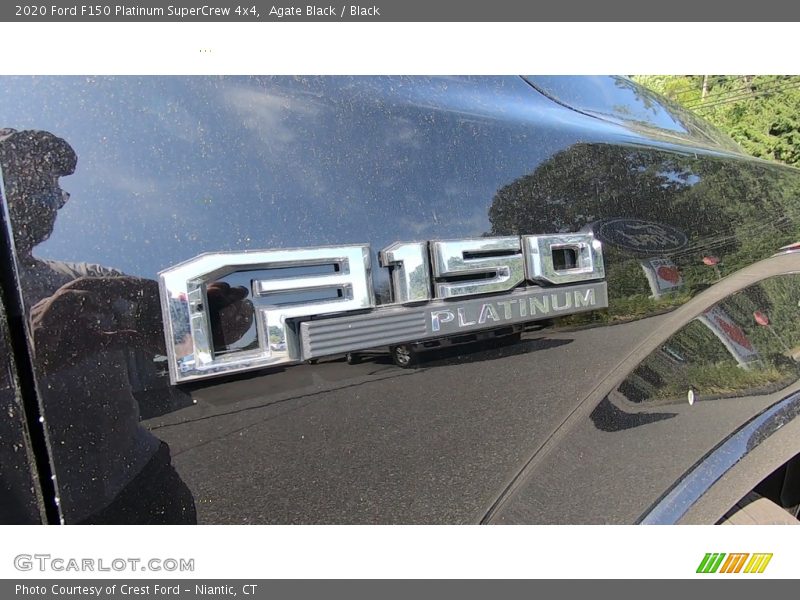 Agate Black / Black 2020 Ford F150 Platinum SuperCrew 4x4