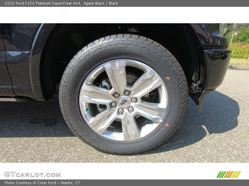 Agate Black / Black 2020 Ford F150 Platinum SuperCrew 4x4