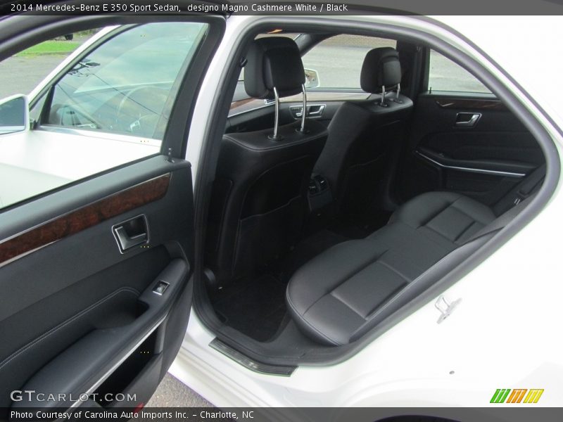 designo Magno Cashmere White / Black 2014 Mercedes-Benz E 350 Sport Sedan