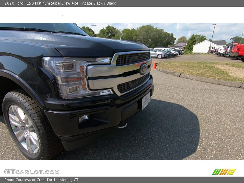 Agate Black / Black 2020 Ford F150 Platinum SuperCrew 4x4