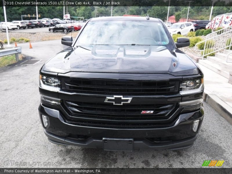 Black / Jet Black 2018 Chevrolet Silverado 1500 LTZ Crew Cab 4x4