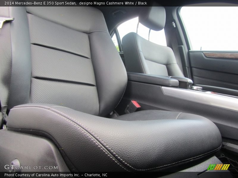 designo Magno Cashmere White / Black 2014 Mercedes-Benz E 350 Sport Sedan