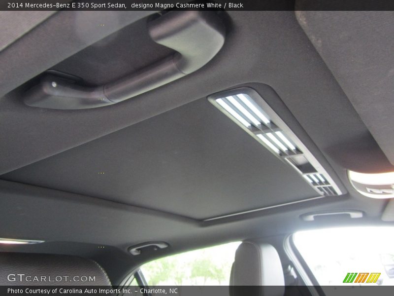 designo Magno Cashmere White / Black 2014 Mercedes-Benz E 350 Sport Sedan