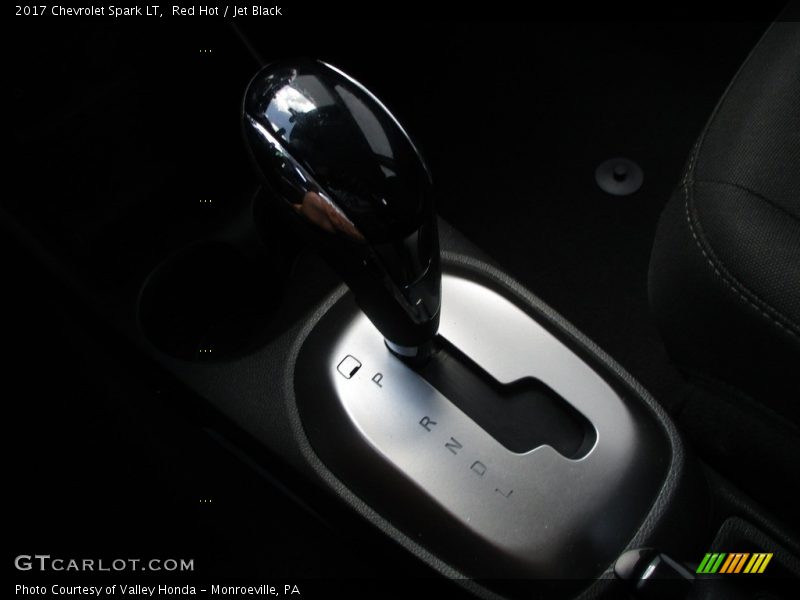 Red Hot / Jet Black 2017 Chevrolet Spark LT