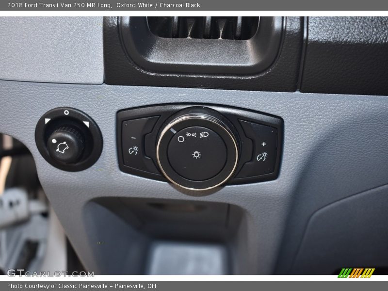 Controls of 2018 Transit Van 250 MR Long