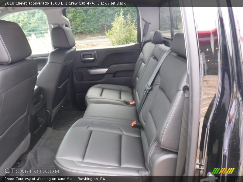 Black / Jet Black 2018 Chevrolet Silverado 1500 LTZ Crew Cab 4x4