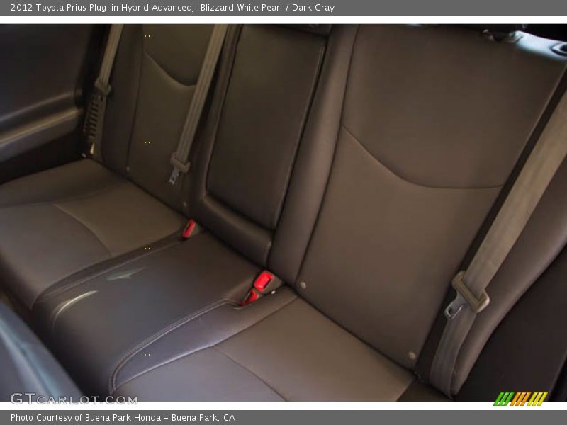 Blizzard White Pearl / Dark Gray 2012 Toyota Prius Plug-in Hybrid Advanced