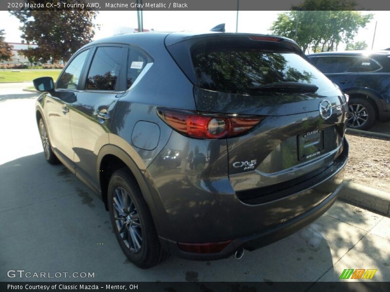 Machine Gray Metallic / Black 2020 Mazda CX-5 Touring AWD