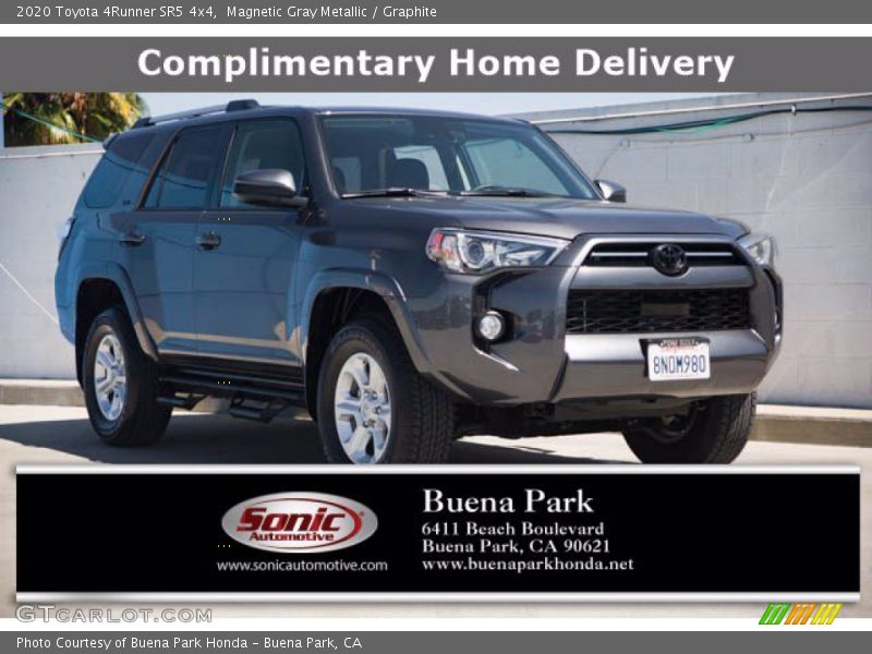 Magnetic Gray Metallic / Graphite 2020 Toyota 4Runner SR5 4x4