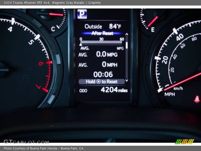 Magnetic Gray Metallic / Graphite 2020 Toyota 4Runner SR5 4x4