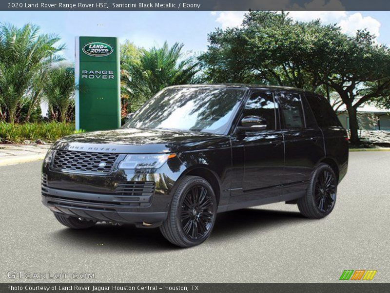 Santorini Black Metallic / Ebony 2020 Land Rover Range Rover HSE