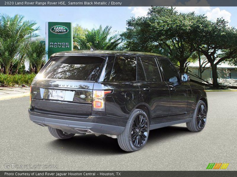 Santorini Black Metallic / Ebony 2020 Land Rover Range Rover HSE