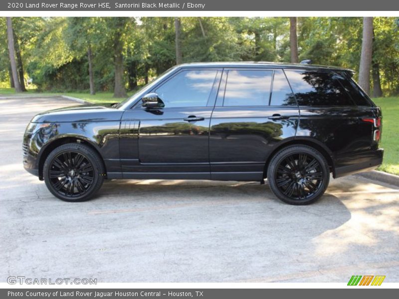 Santorini Black Metallic / Ebony 2020 Land Rover Range Rover HSE