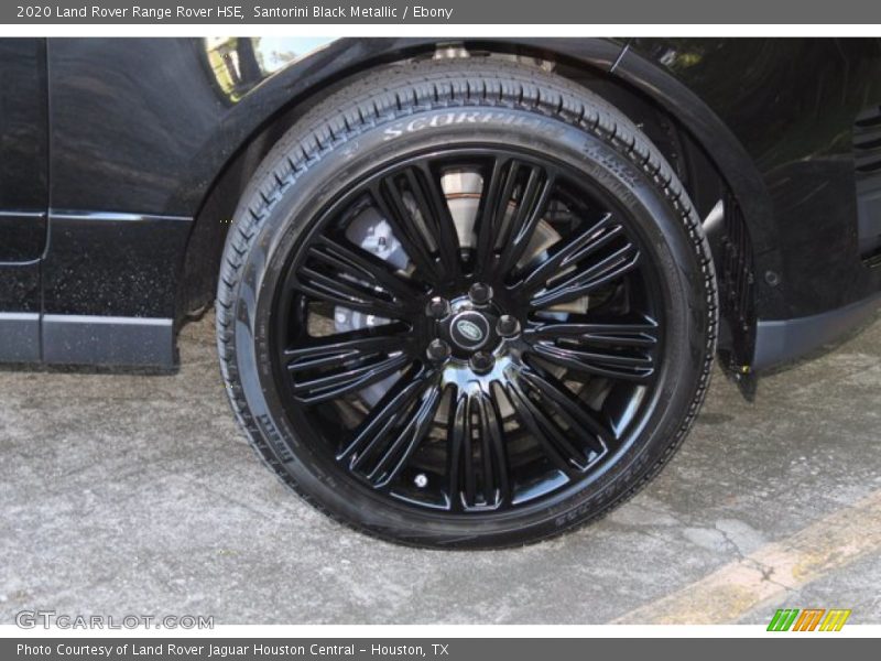 Santorini Black Metallic / Ebony 2020 Land Rover Range Rover HSE