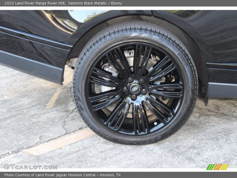 Santorini Black Metallic / Ebony 2020 Land Rover Range Rover HSE