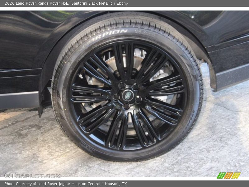 Santorini Black Metallic / Ebony 2020 Land Rover Range Rover HSE