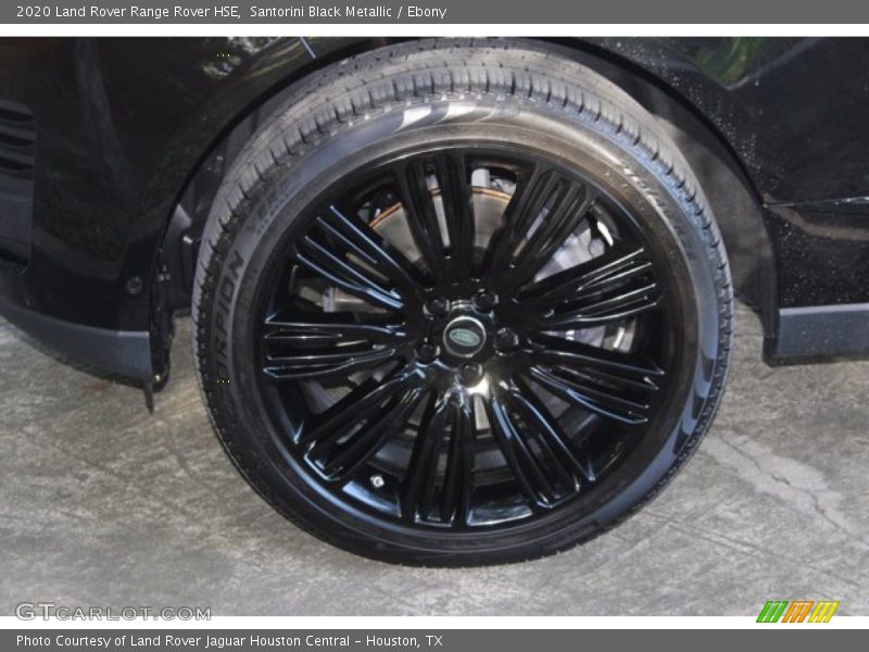 Santorini Black Metallic / Ebony 2020 Land Rover Range Rover HSE
