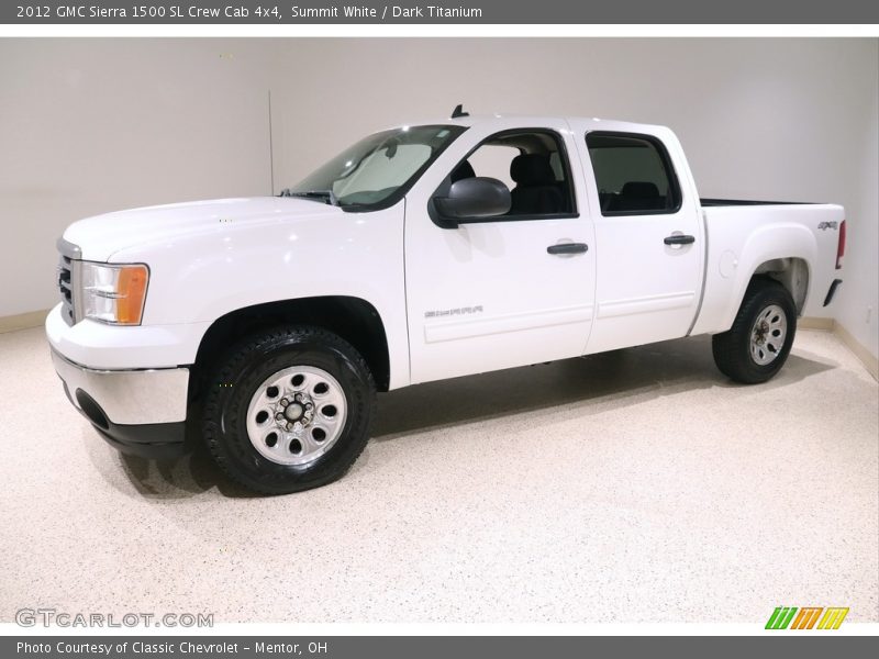  2012 Sierra 1500 SL Crew Cab 4x4 Summit White