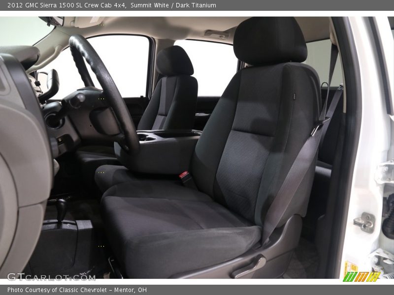 Summit White / Dark Titanium 2012 GMC Sierra 1500 SL Crew Cab 4x4